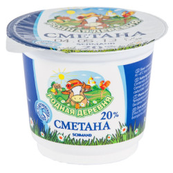 Rodnaja Derewnja Schmand 20% 250g